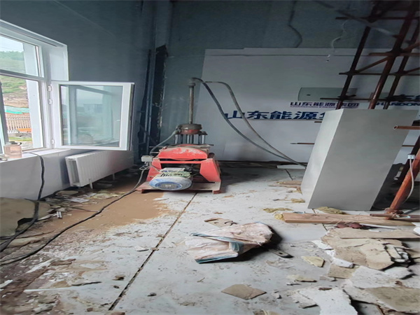 阳高地基基础下沉墙体裂缝加固注浆顶升施工